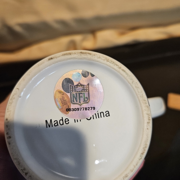 NFL New York Giants Football Double Side Logo Ceramic Coffee Cup Mug - Picture 4 of 5